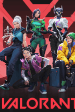 Logo Valorant, game FPS